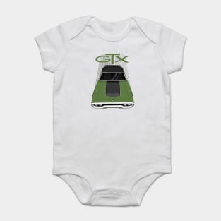 Plymouth Road Runner GTX 1971 - 1972 - sherwood green Baby Bodysuit